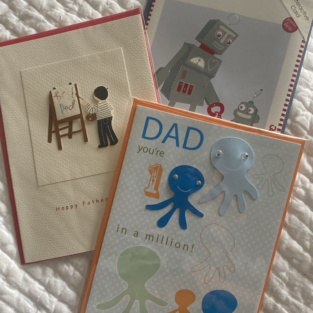 NWT meri meri Father’s Day cards